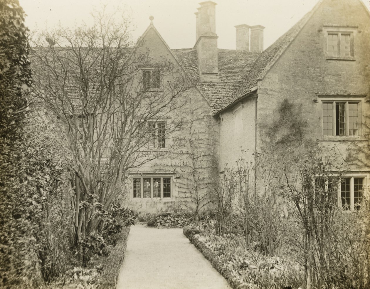 Kelmscott Manor: The Garden Front door Frederick H. Evans