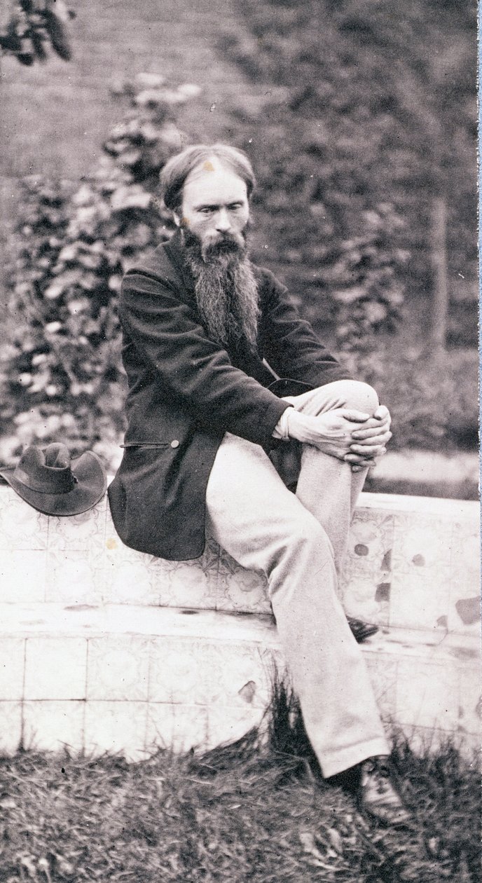 Portret van Sir Edward Burne-Jones (1833-98) door Frederick Hollyer
