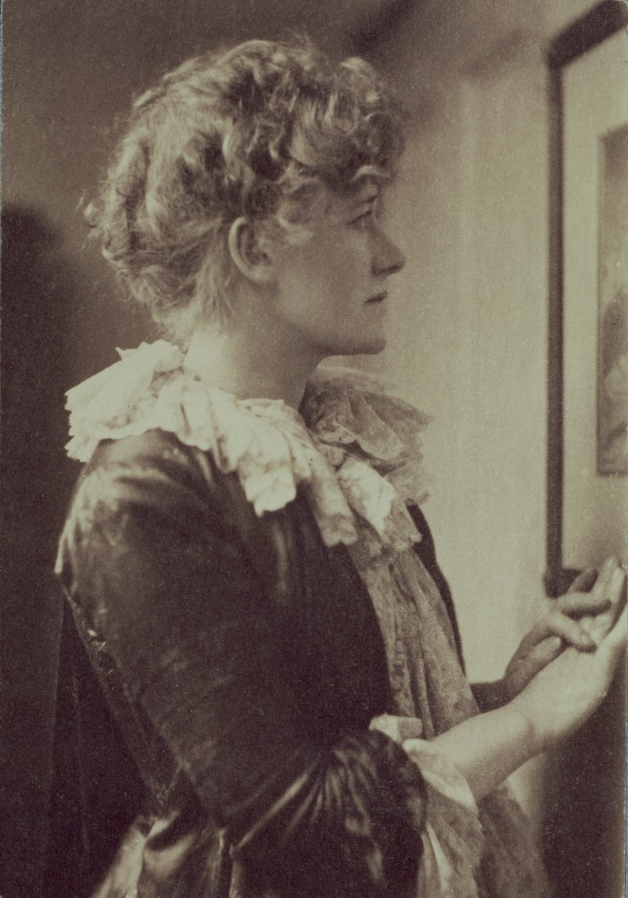 Portretfoto van Ellen Terry door Frederick Hollyer door Frederick Hollyer