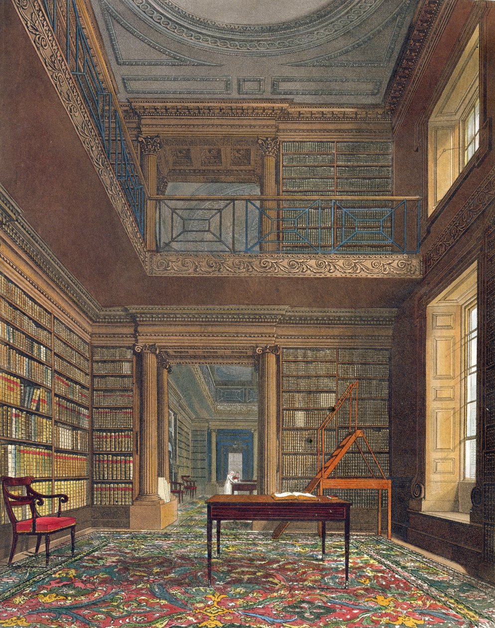 Eton College Bibliotheek, uit 