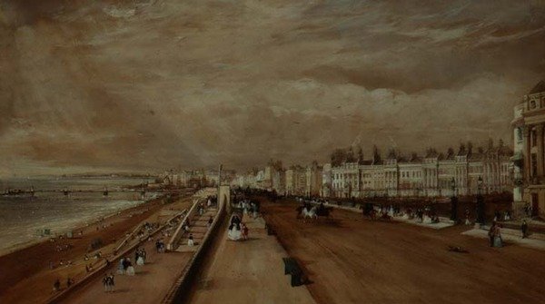 De Boulevard, Brighton door Frederick Nash