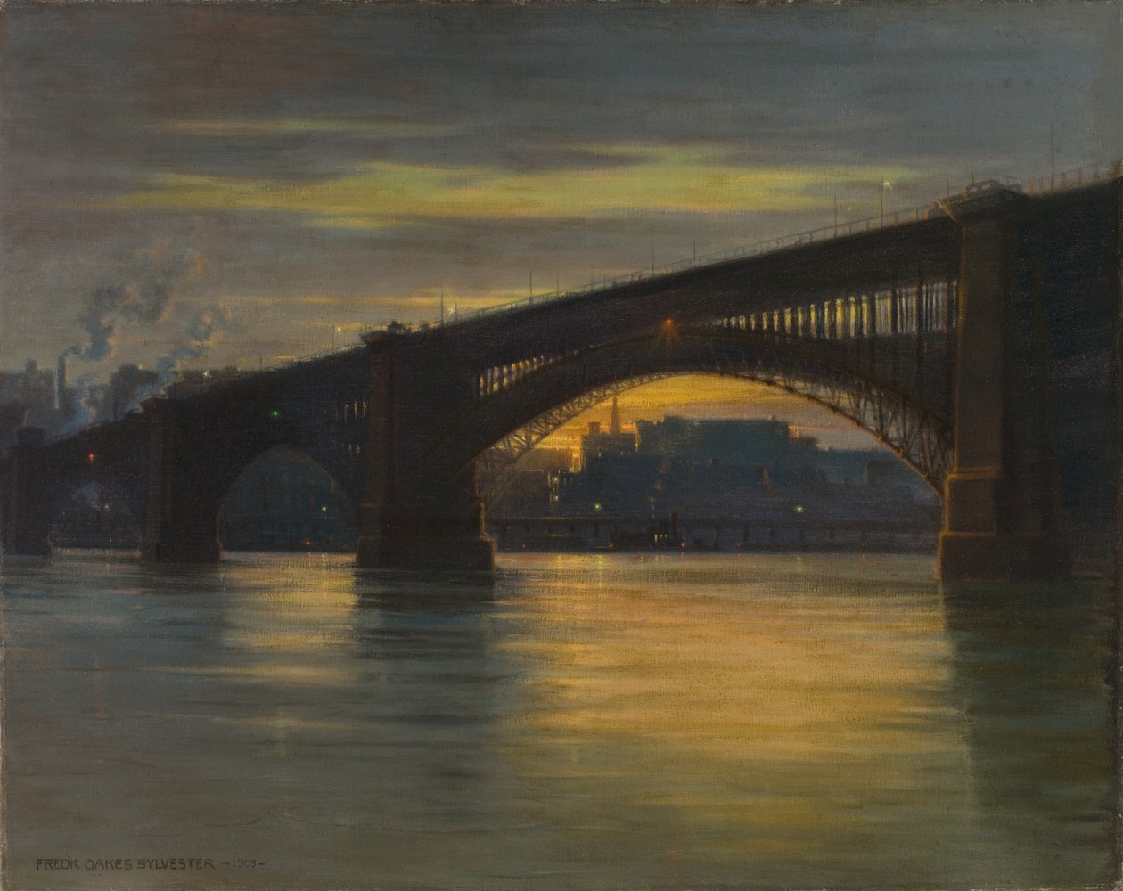 De brug door Frederick Oakes Sylvester