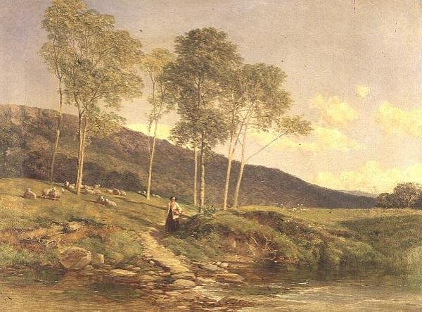 Een Pad Door de Weiden door Frederick William Hulme