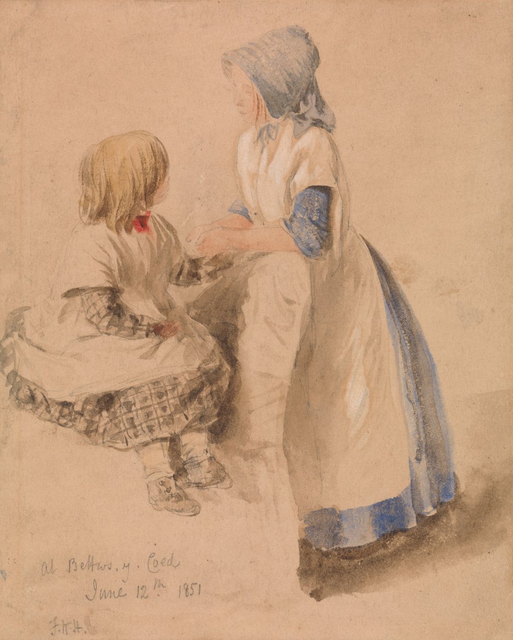 Welshe Kinderen door Frederick William Hulme