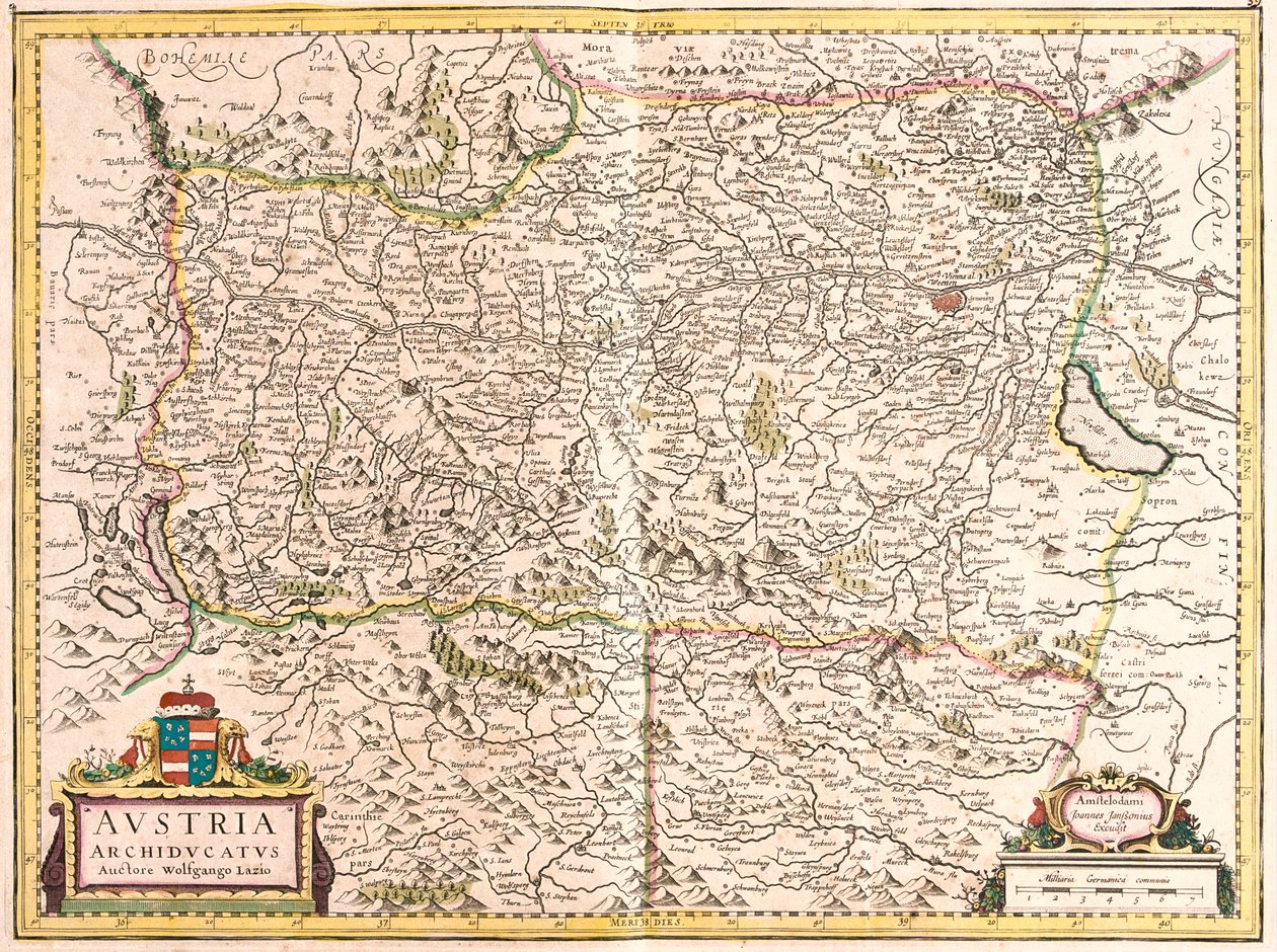 Oostenrijk door Frederick de Wit