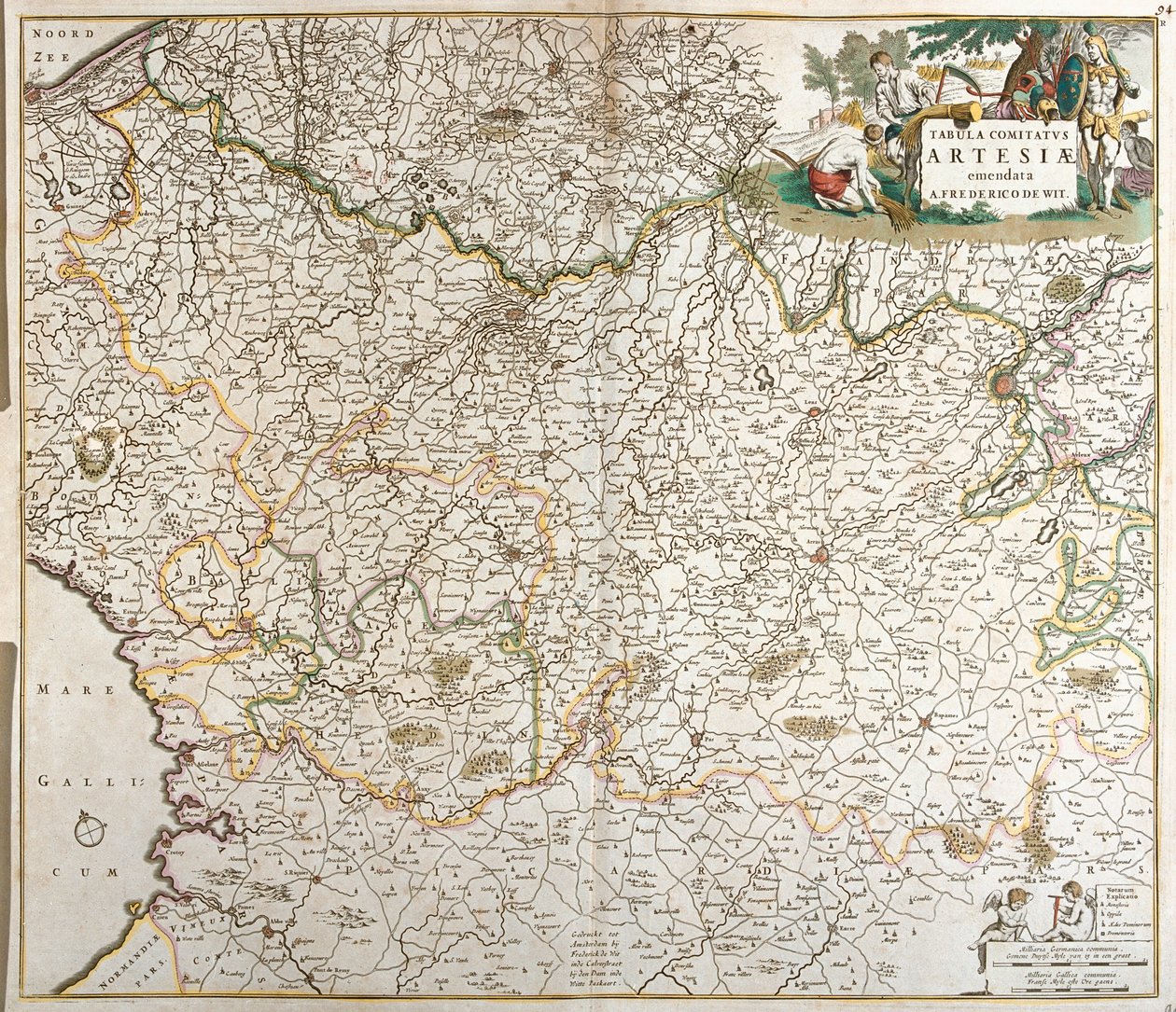 België, N door Frederick de Wit