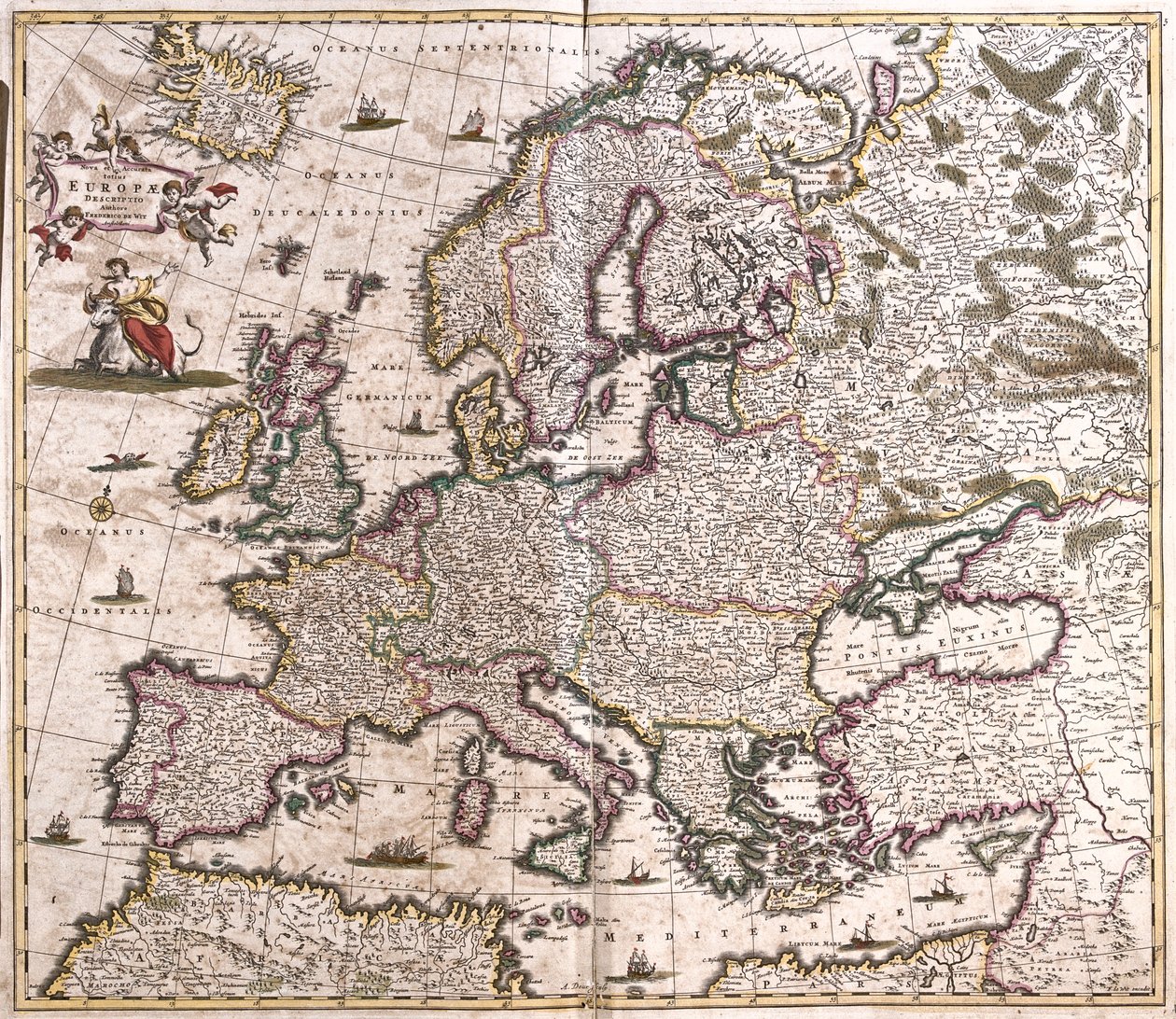 Europa door Frederick de Wit