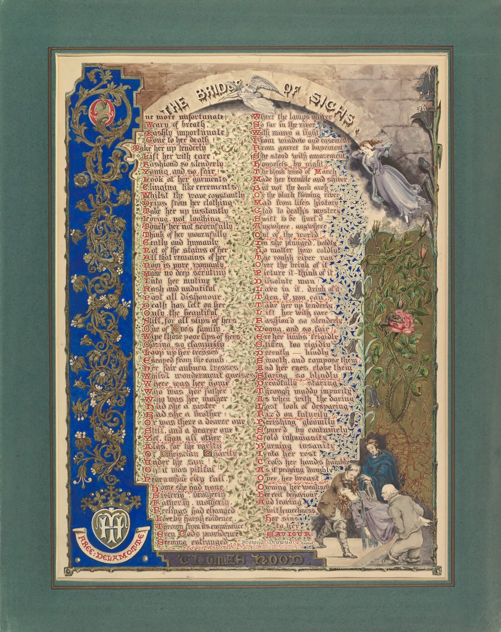 De Brug der Zuchten, 1830-62 door Freeman Gage Delamotte