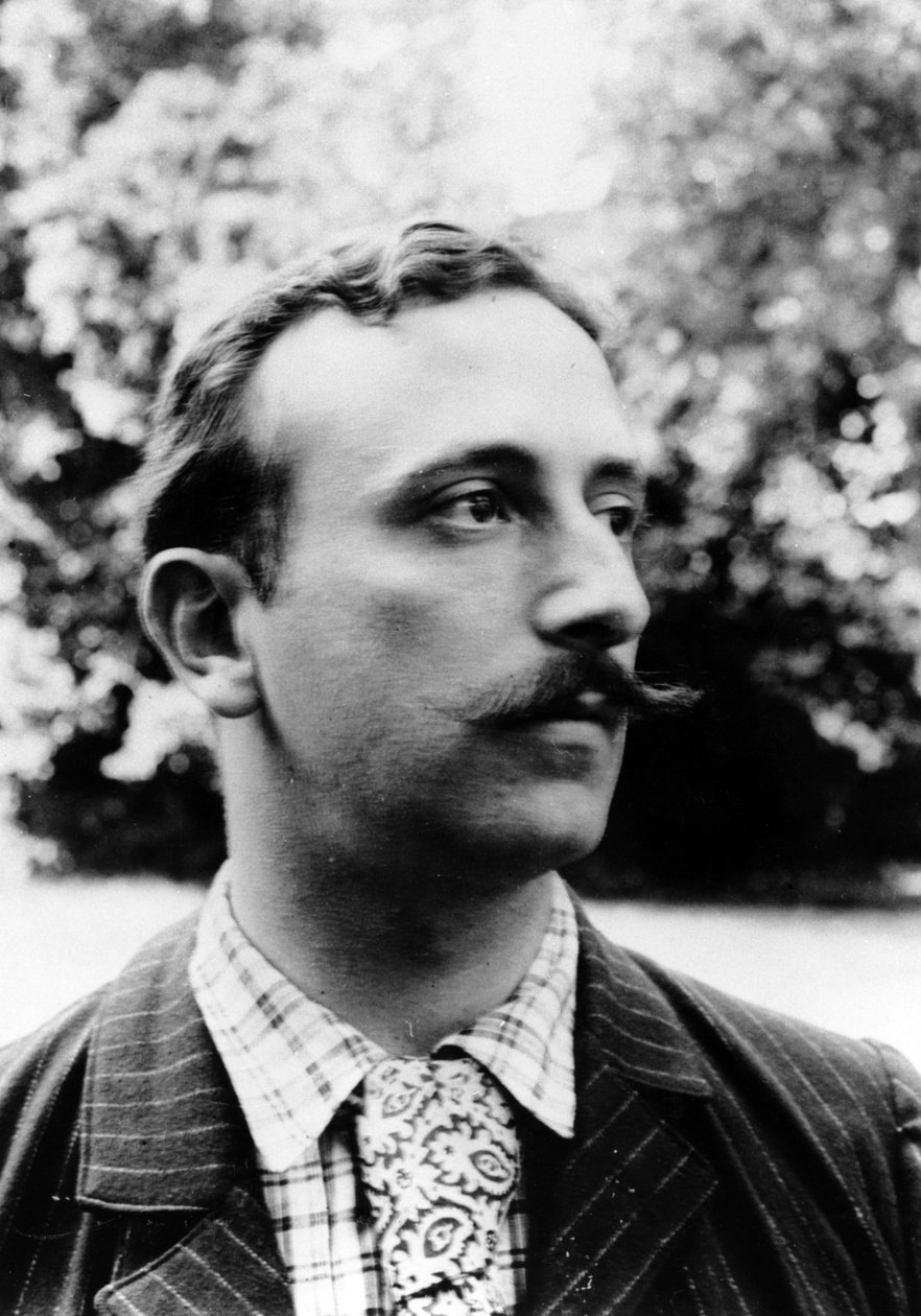 Alfred Natanson, ca. 1899 door French Photographer