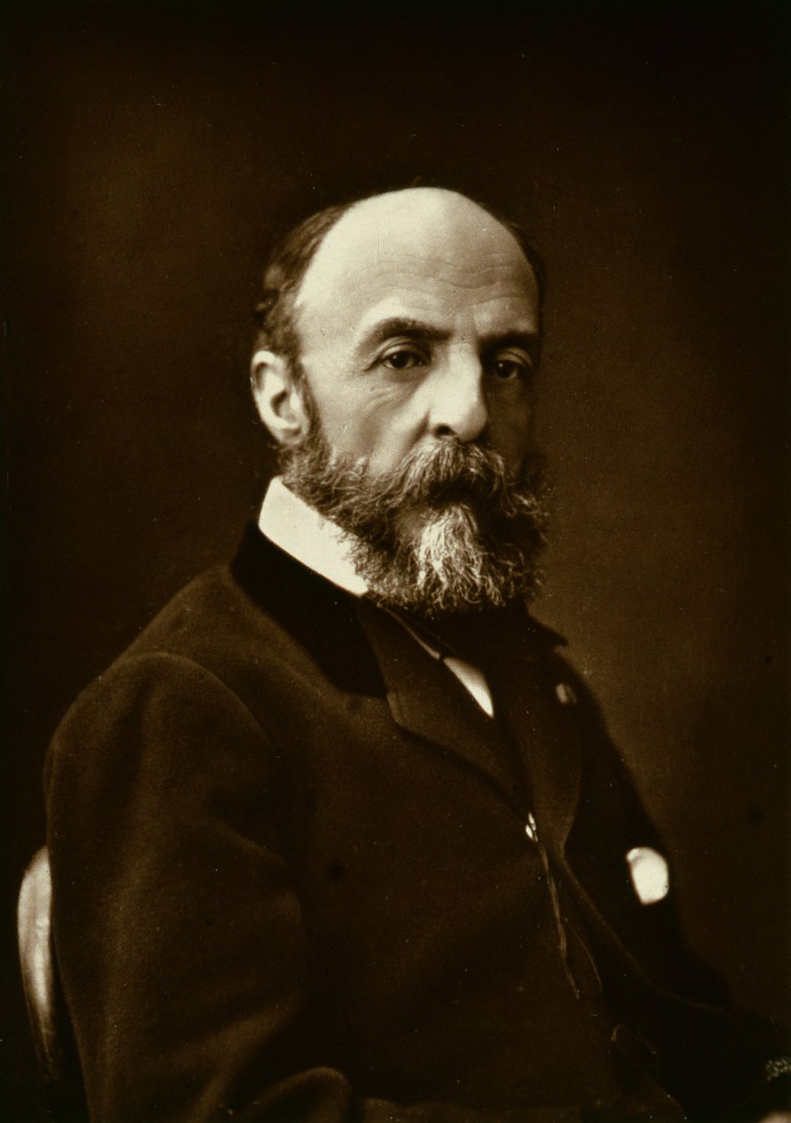 Eugene Fromentin (1820-76), uit Galerie Contemporaine, ca. 1874-78 door French Photographer