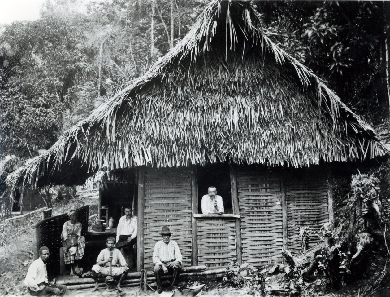 Goudzoekers in Frans-Guyana door French Photographer