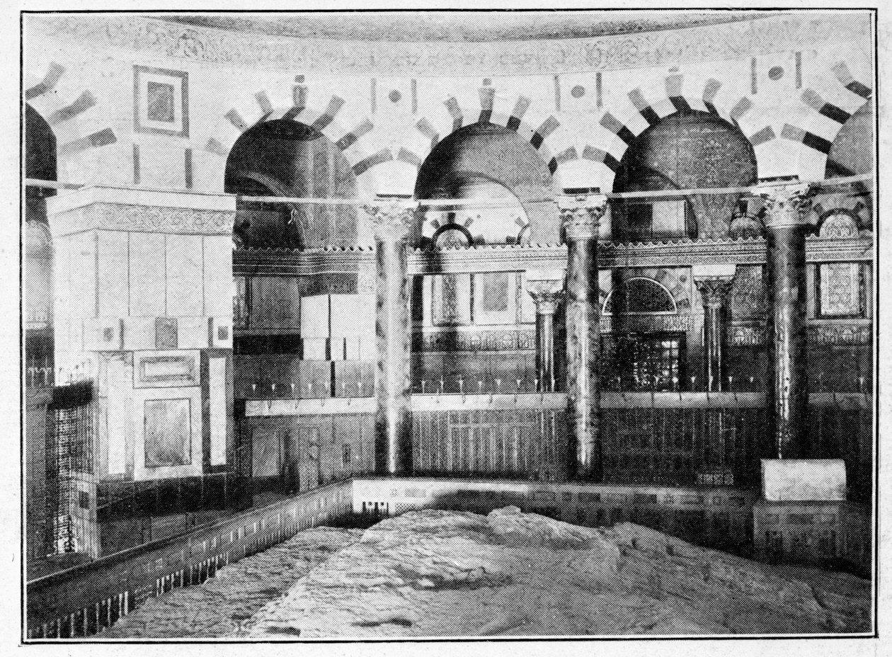 Interieur van de Omar Moskee, uit Jeruzalem door Charles Diehl door French Photographer