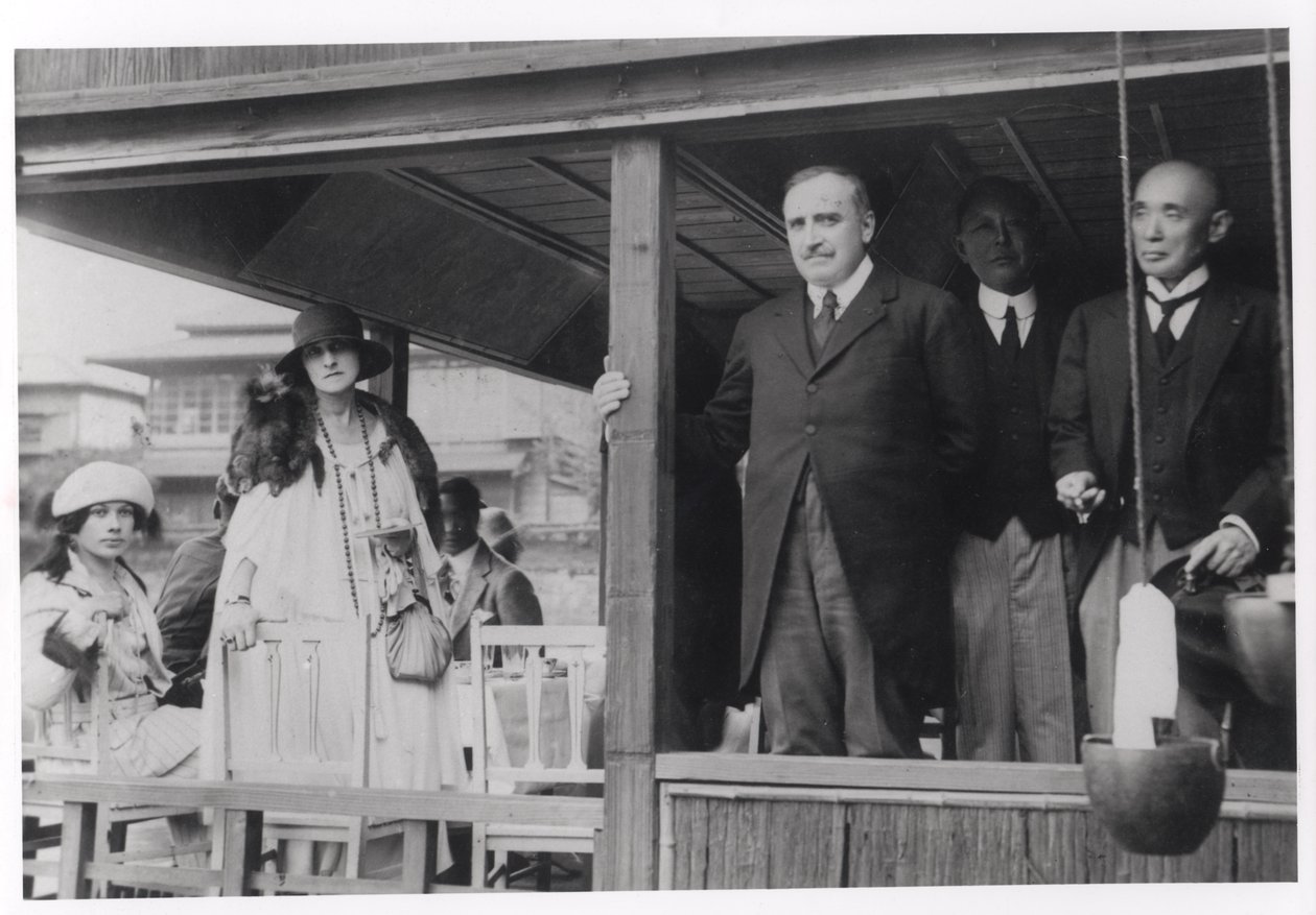 Paul Claudel (1868-1955) in Japan, 1921 door French Photographer