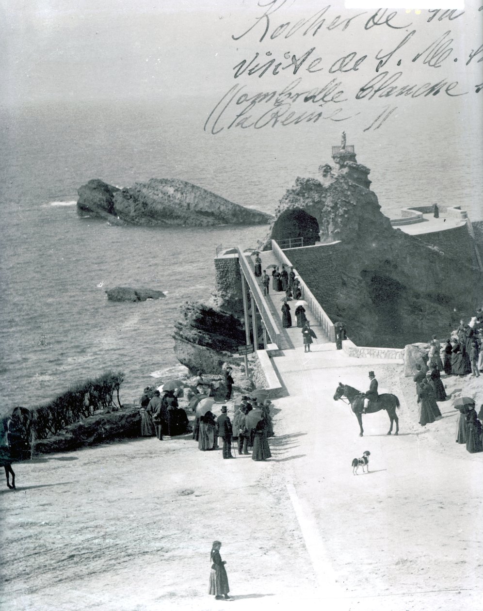 Koningin Victoria aan de Franse kust door French Photographer