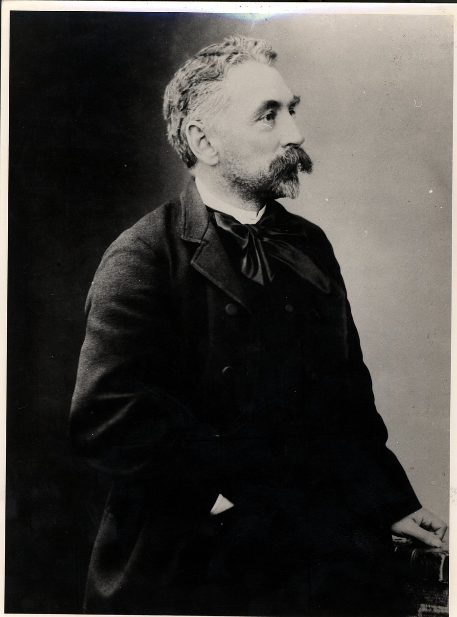 Stephane Mallarme (1842-98) door French Photographer