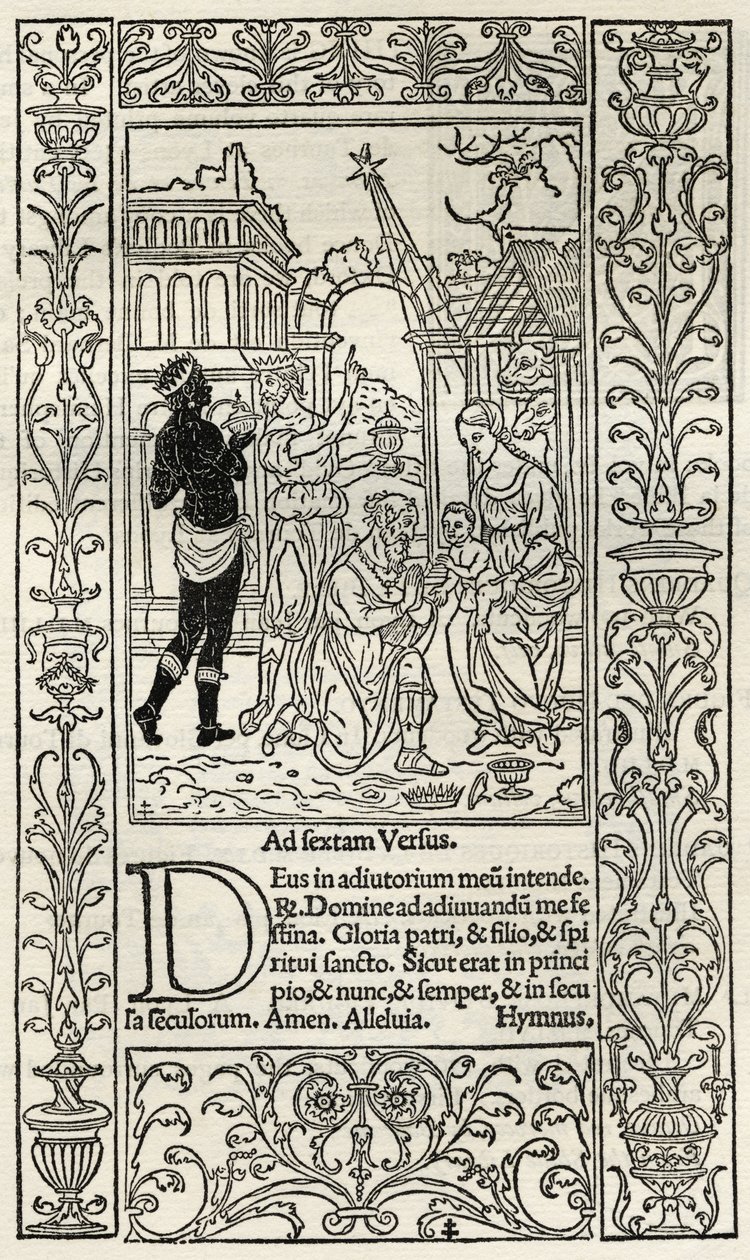 Aanbidding der Koningen, uit 