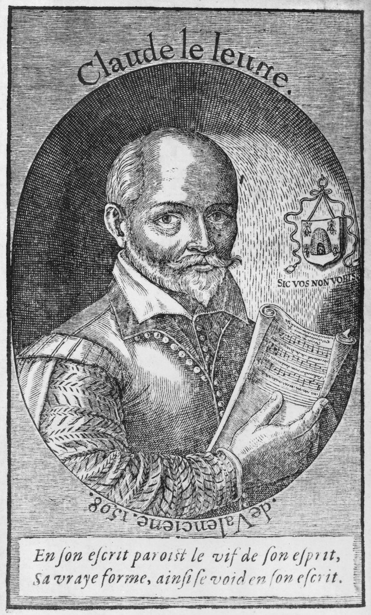 Claude Le Jeune (ca.1530-1600) 1598 door French School