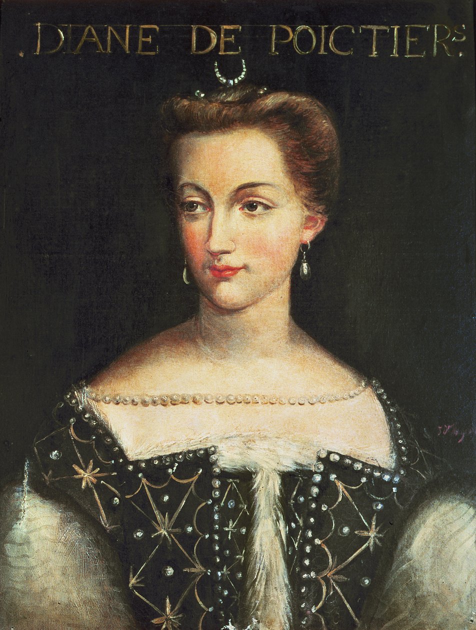 Diane de Poitiers door French School