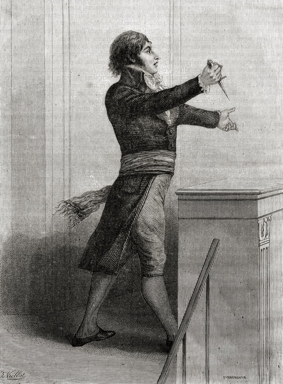 Jean Lambert Tallien (1767-1820) die de revolutie aanwakkert door French School
