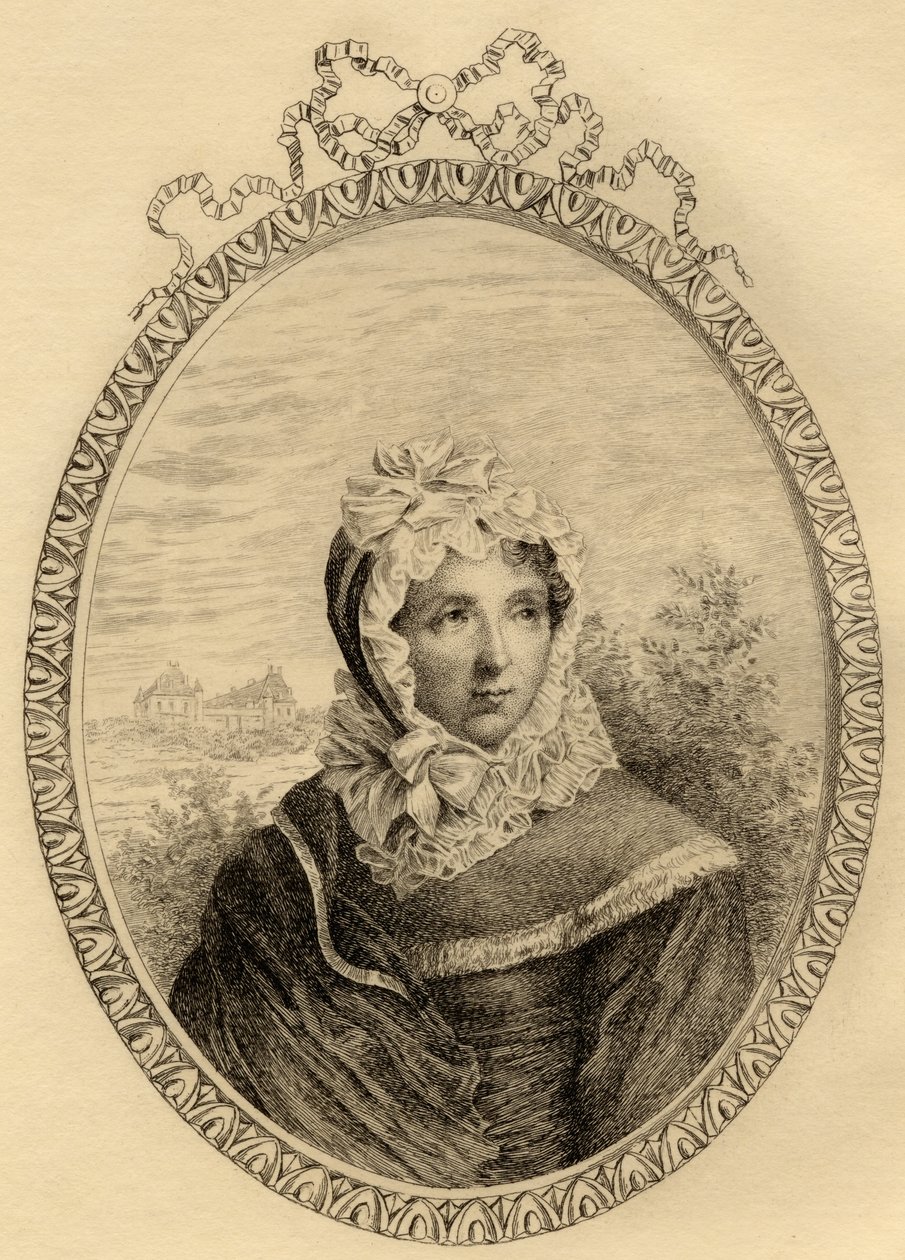 Madame Jeanne-Louise-Henriette Campan door French School