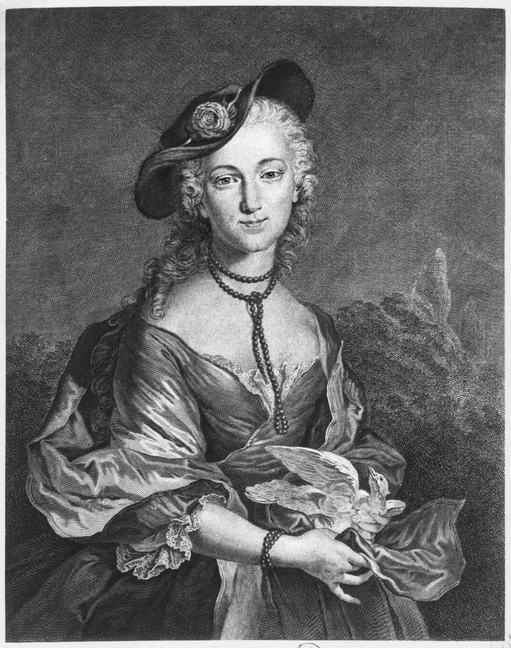 Mademoiselle Marie Salle door French School