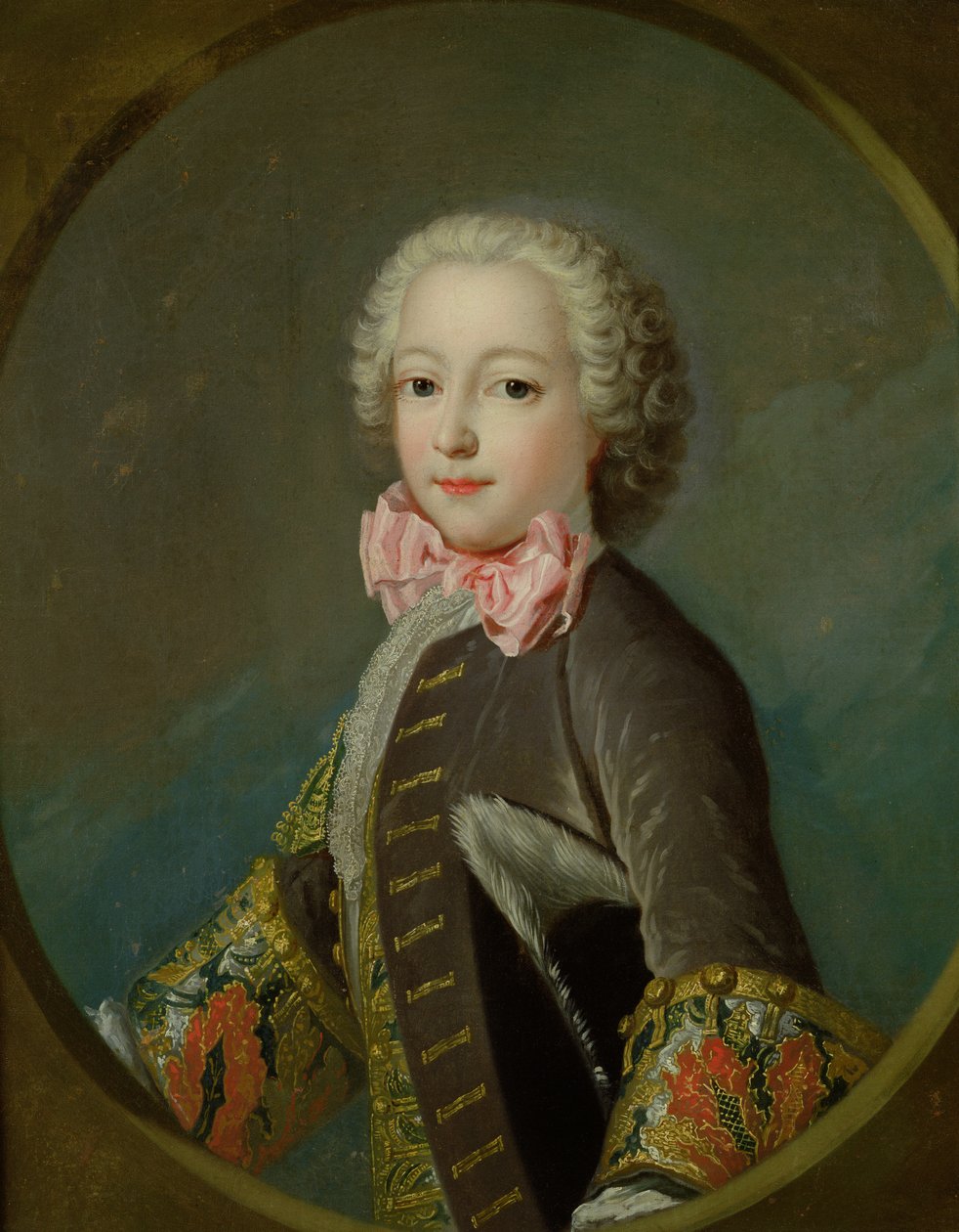 Portret vermoedelijk van de hertog van Tresme, zoon van de hertog van Gesvres door French School