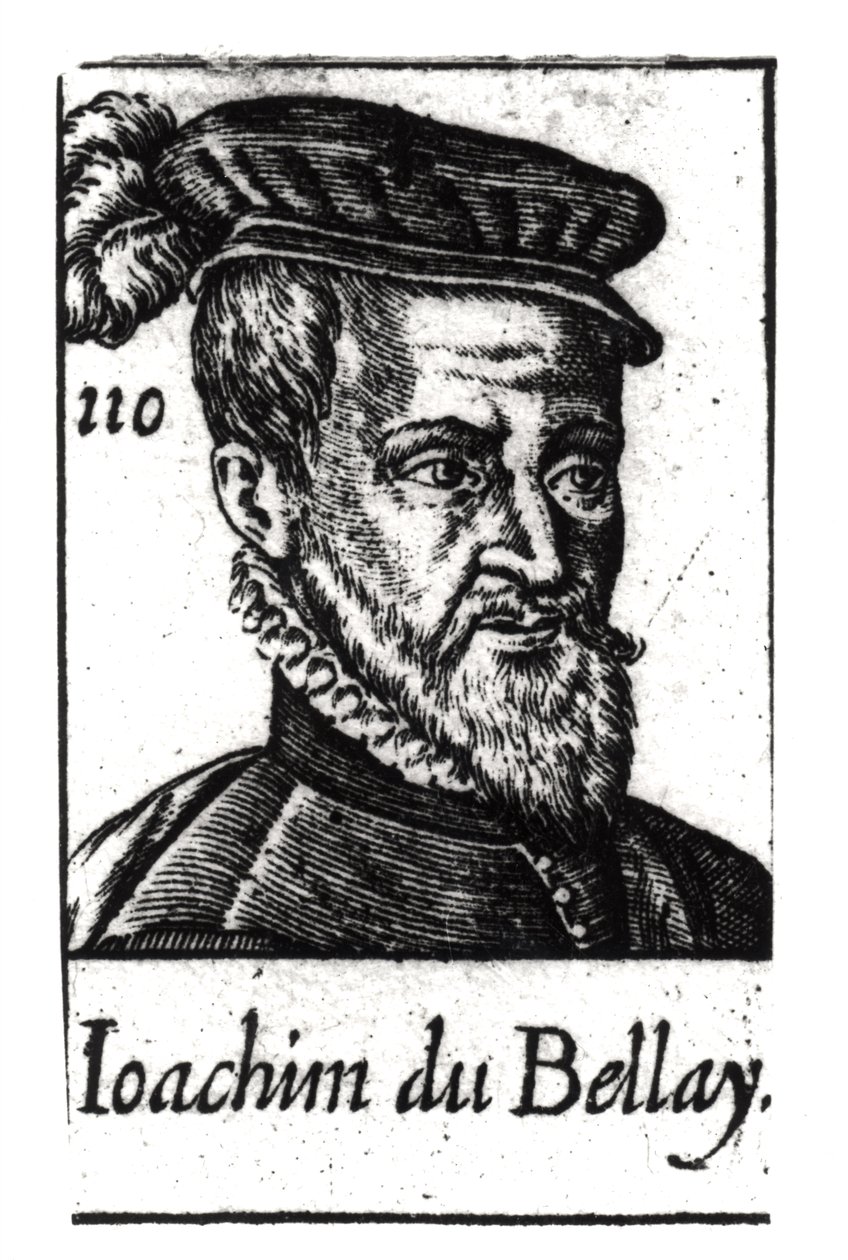 Portret van Joachim du Bellay (1522-60) door French School