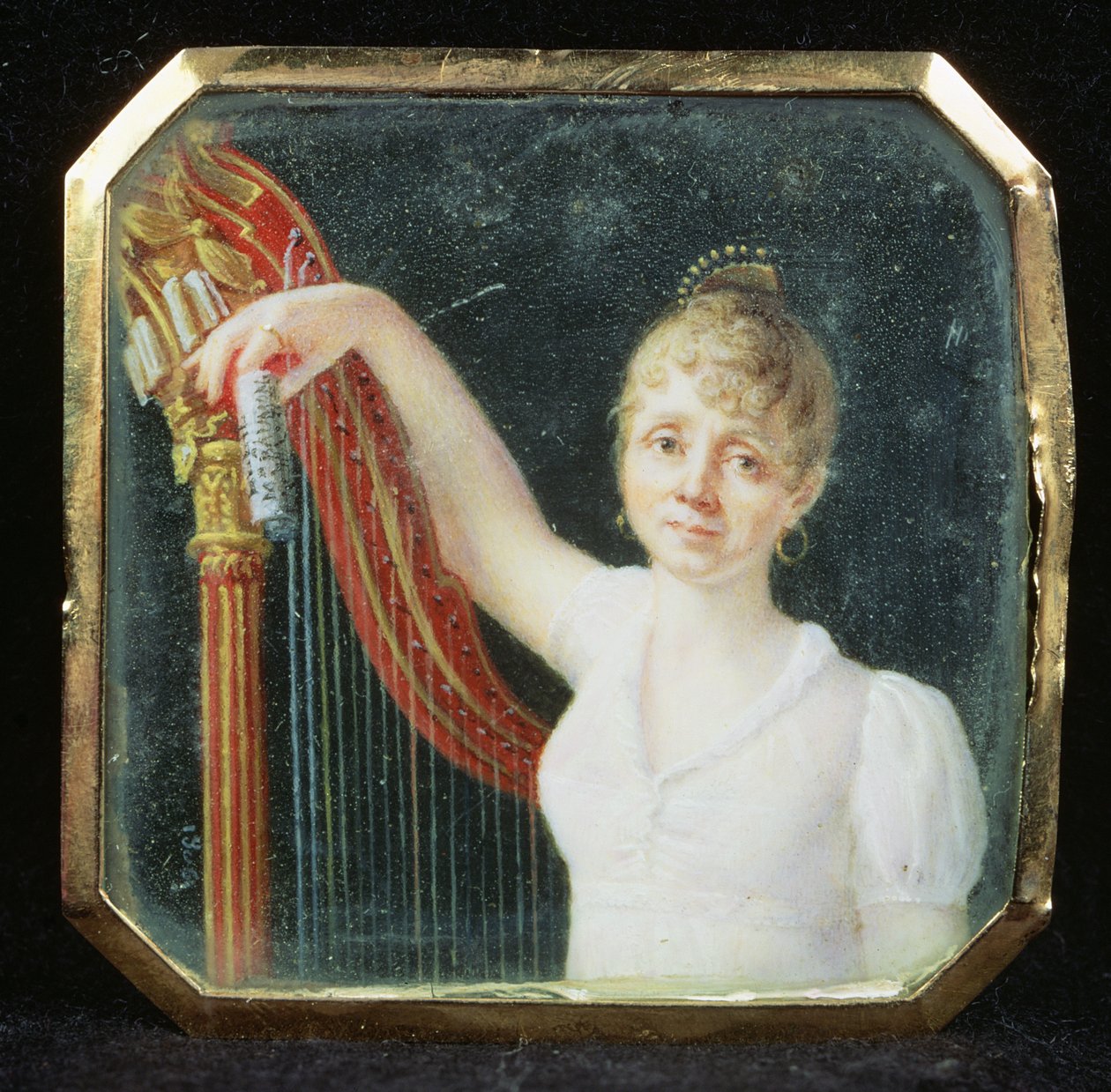 Portret van Madame Beaumont door French School
