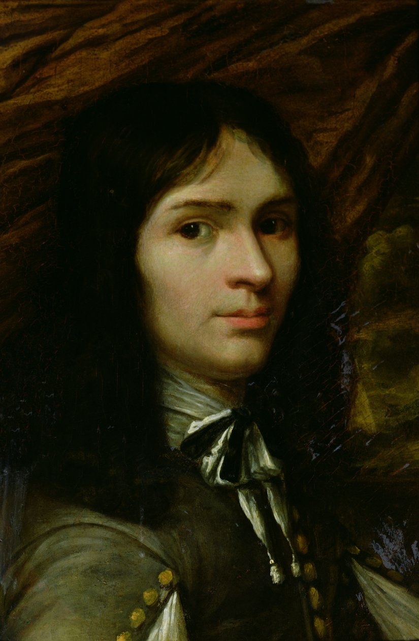 Portret van Rene Descartes door French School