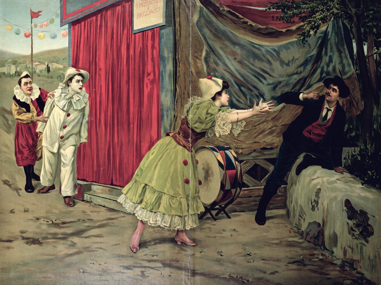 Scène uit de opera 