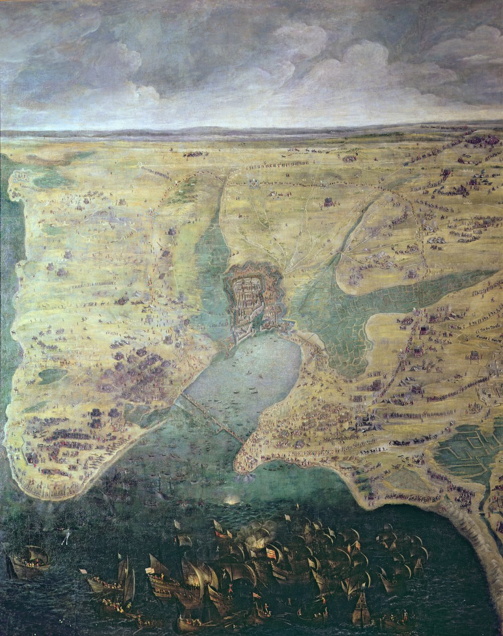 Beleg van La Rochelle, 10 augustus 1627-28 oktober 1628 door French School