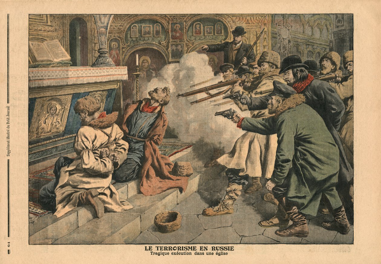 Terrorisme in Rusland, illustratie uit 