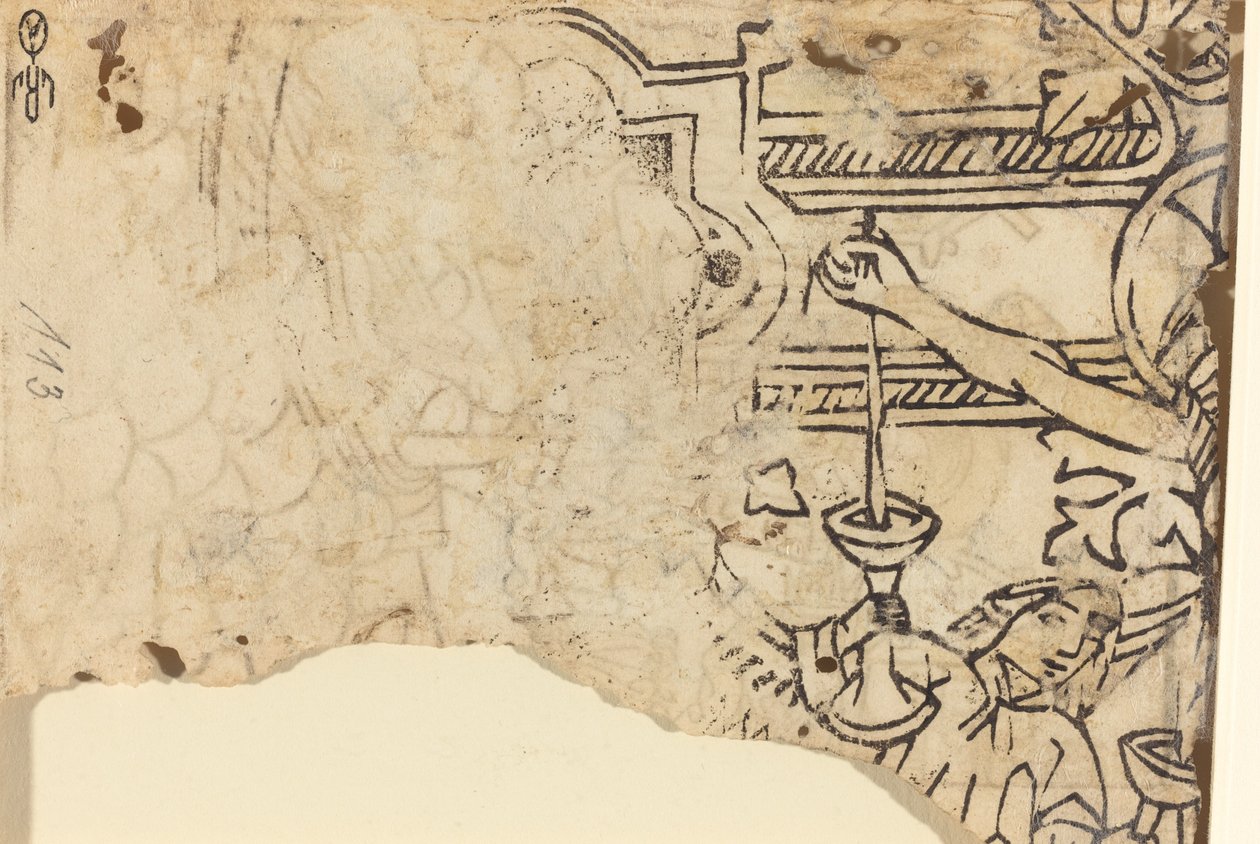 Christus op een Goudsmidskruis door French 15th Century