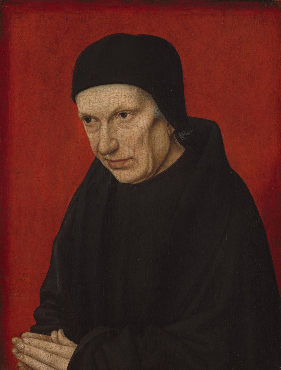 Portret van een geestelijke door French 15th Century