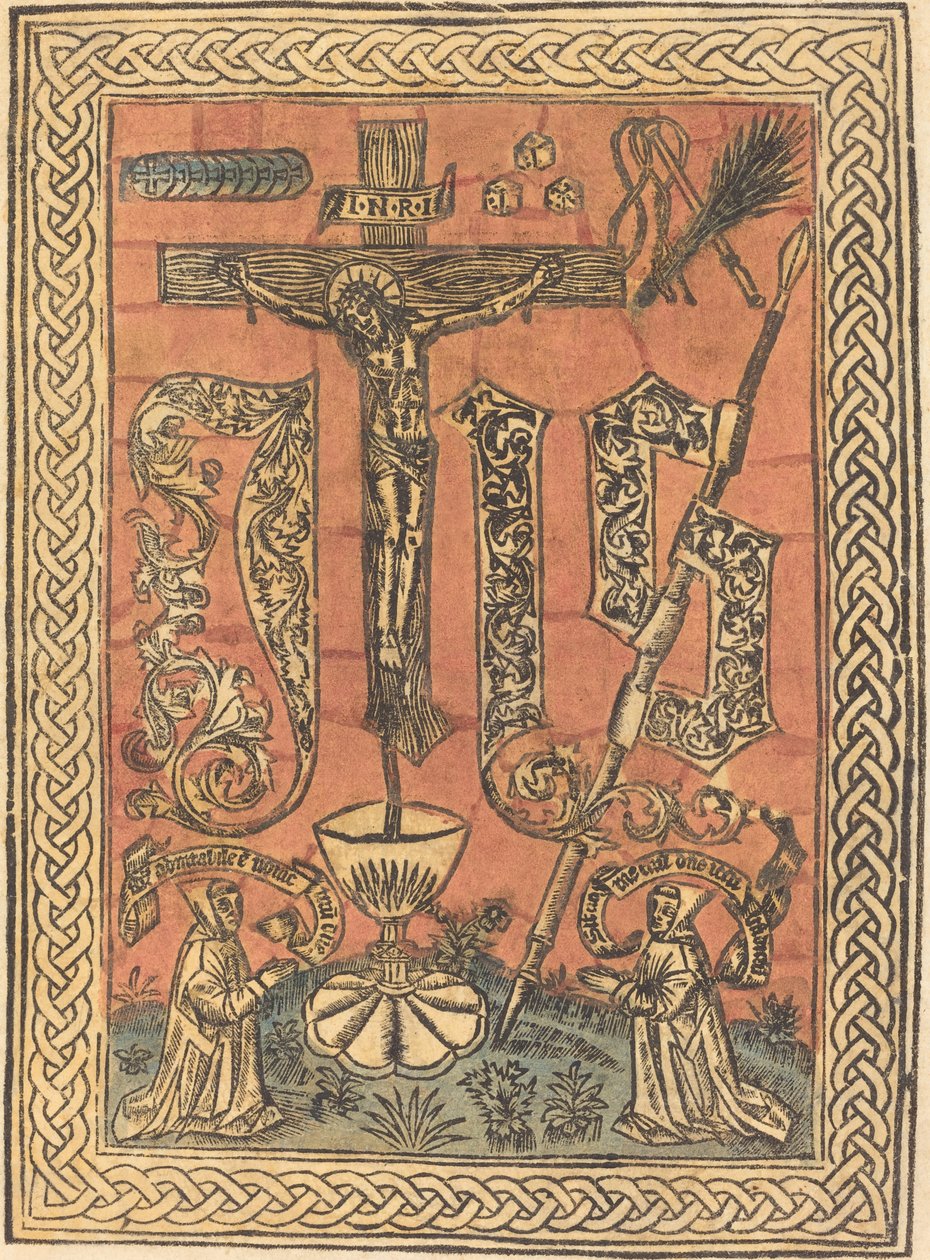 Het heilige monogram door French 15th Century