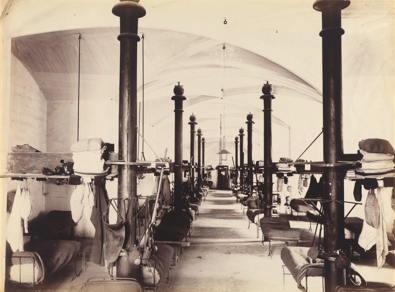 De Zalen van de Wachten, Paleis van de Pausen, Avignon, Frankrijk door French 19th Century