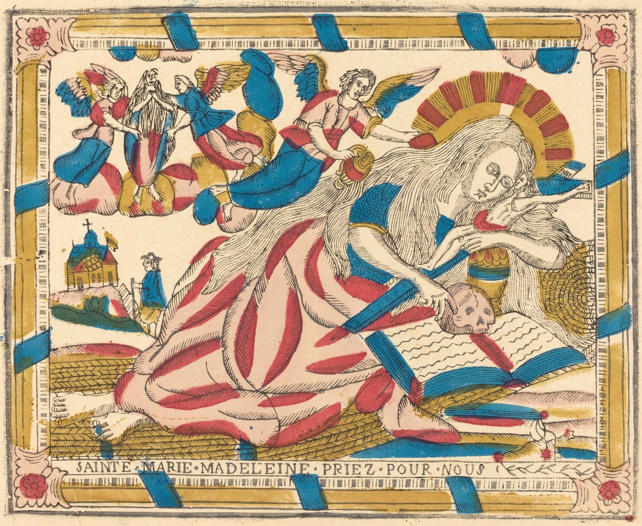Sint Maria Magdalena bid voor ons door French 19th Century