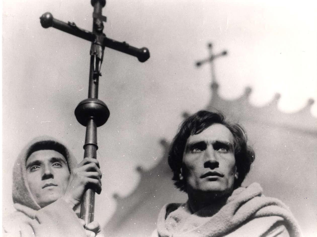 Antonin Artaud (1896-1948) in de film De Passie van Jeanne d