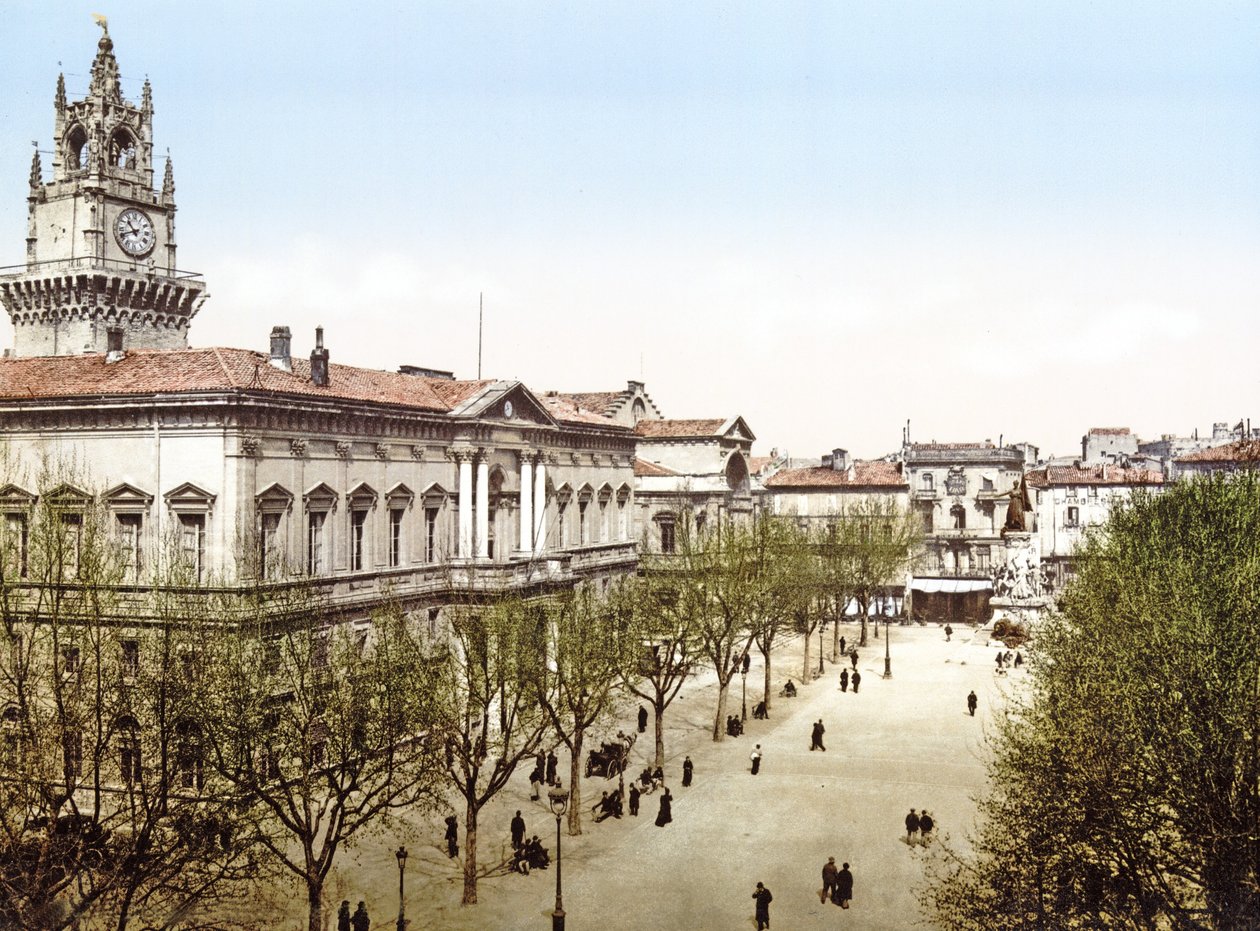 Stadhuis van Avignon en Place de l
