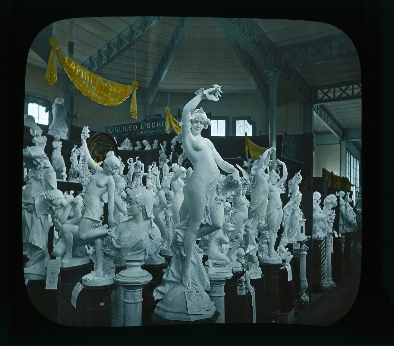 Parijs Expositie: Paleis van Nationale Manufacturen, 1900 door French Photographer