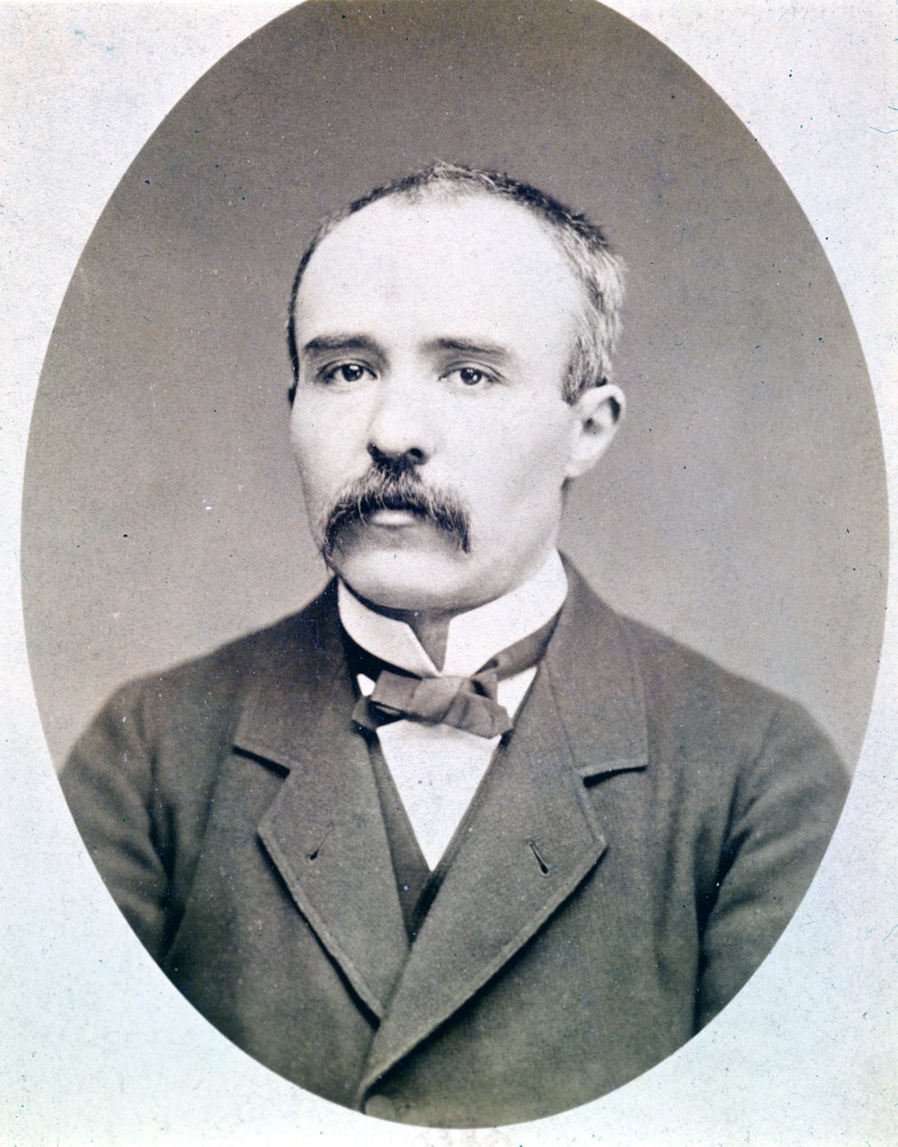 Foto van de jonge Georges Clémenceau (1841 - 1929) rond 1870 - 1880 door French Photographer