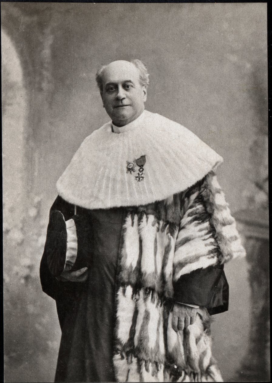 Portret van Charles Mazeau (1825-1905), Franse rechter en politicus door French Photographer
