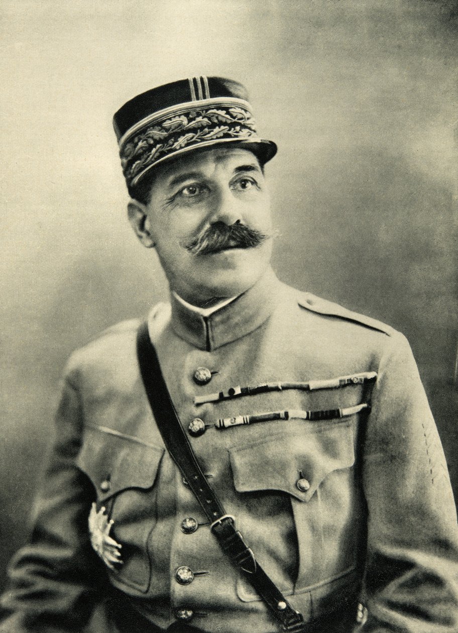 Portret van Generaal Pierre Emile Berdoulat (1861-1930), 20e eeuw door French Photographer