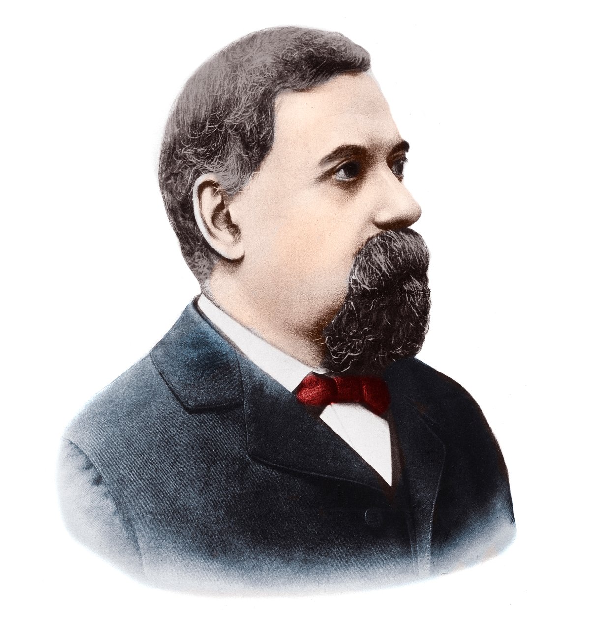 Portret van Giovanni Schiaparelli (1835-1910), Italiaanse astronoom door French Photographer
