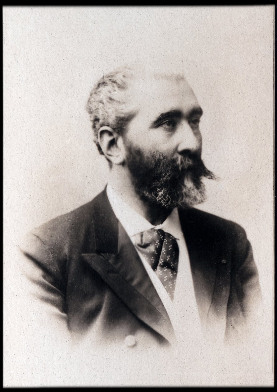Portret van José Maria de Heredia door French Photographer