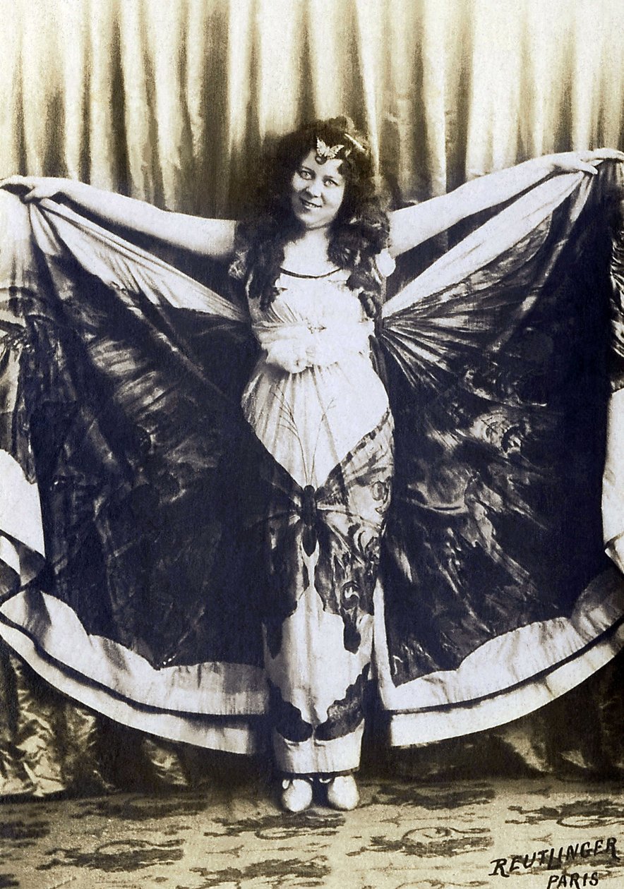 Portret van Loie Fuller door French Photographer