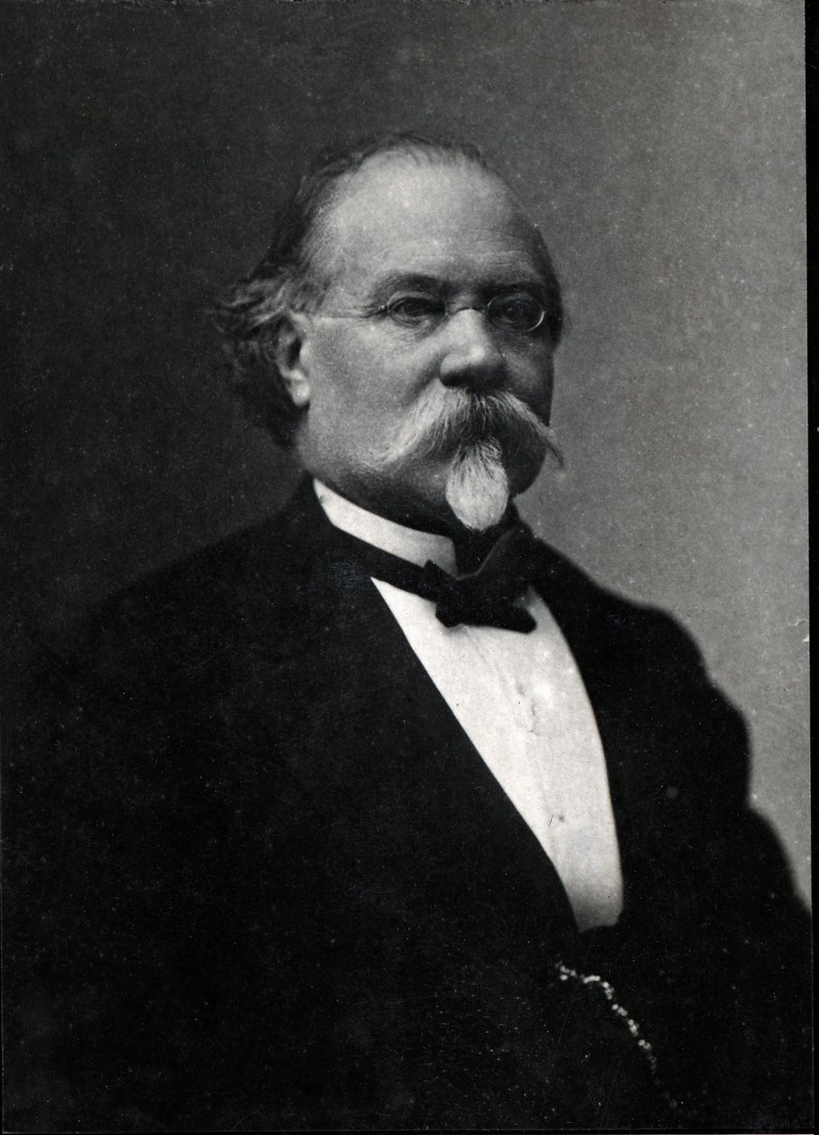 Portret van Louis Joseph Troost (1825-1911), Franse chemicus door French Photographer