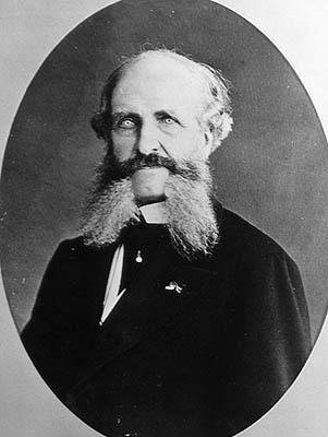 Portret van Noël Guéneau de Mussy, c.1870 door French Photographer