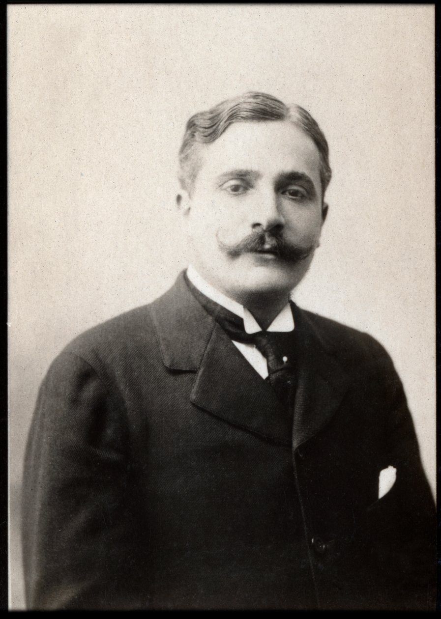 Portret van Pierre Decourcelle door French Photographer
