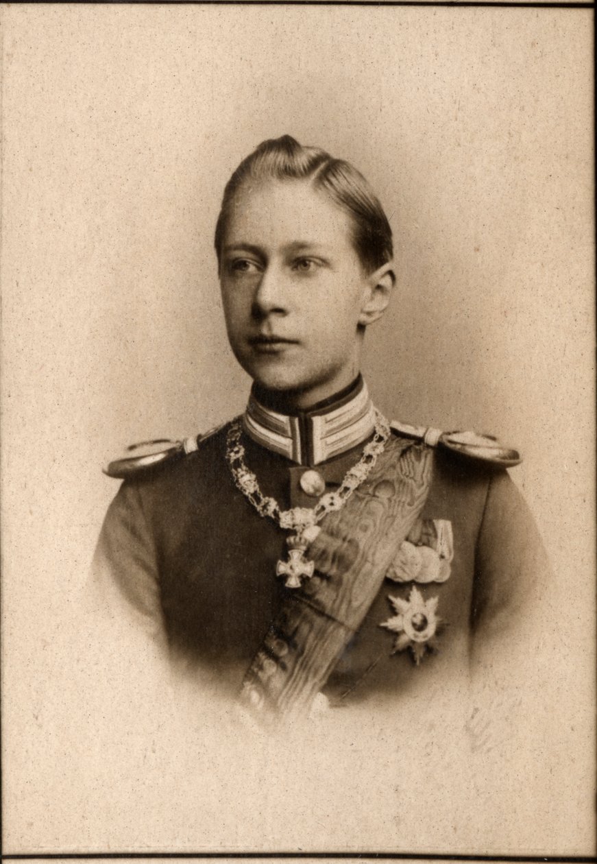 Portret van Prins Wilhelm (1882-1951), Duitse Kroonprins door French Photographer